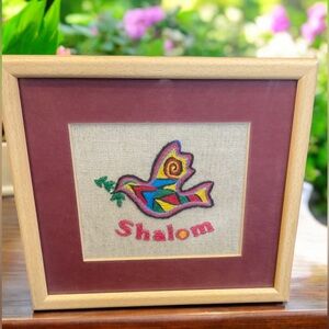 Embroidered Dove Of Peace